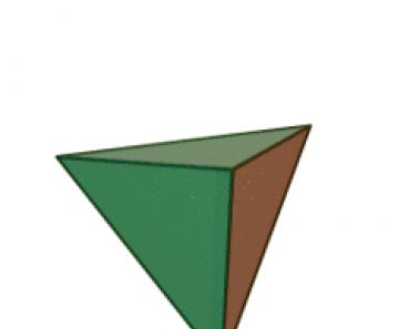 Найти площадь тетраэдра. Объем тетраэдра. Вычисление объема тетраэдра, если известны координаты его вершин